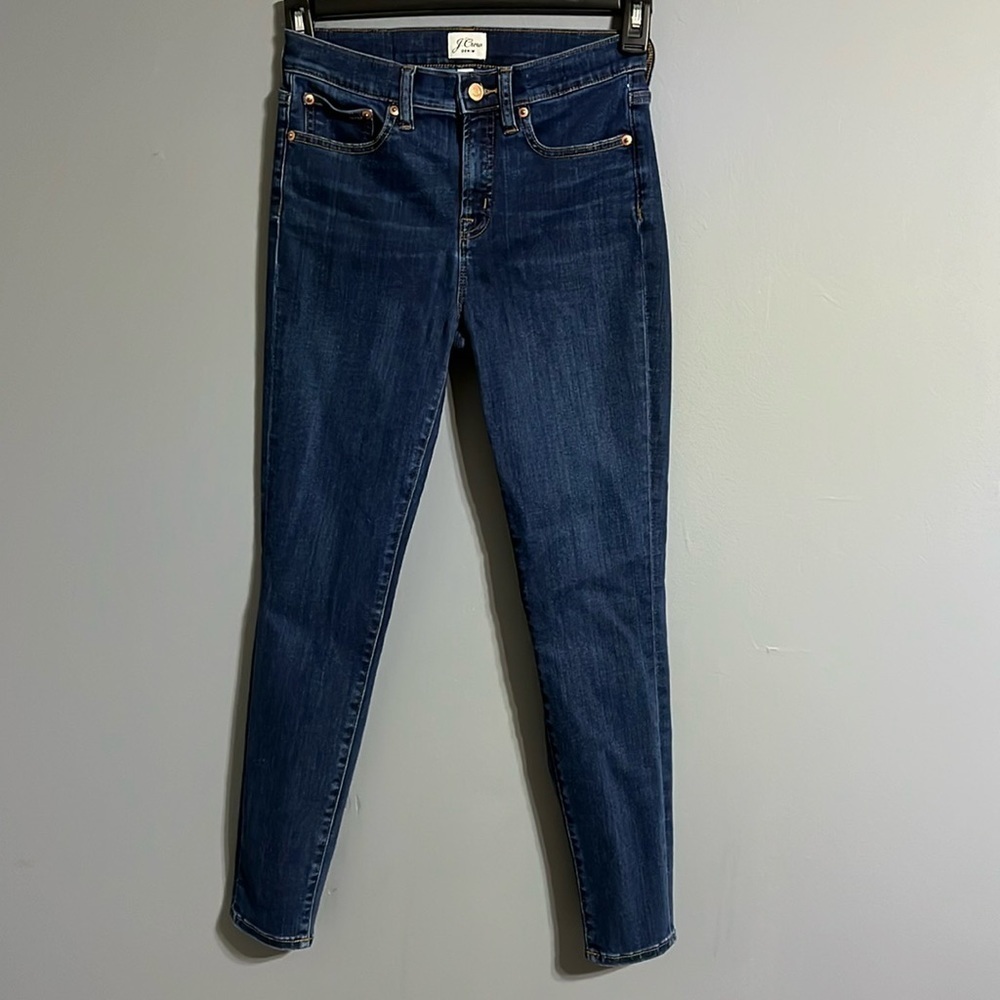 J.Crew high-rise skinny jeans size 26